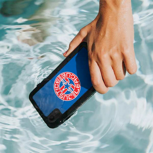 Justice League Emblem iPhone XR Waterproof Case