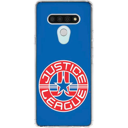Justice League Emblem LG Stylo 6 Clear Case