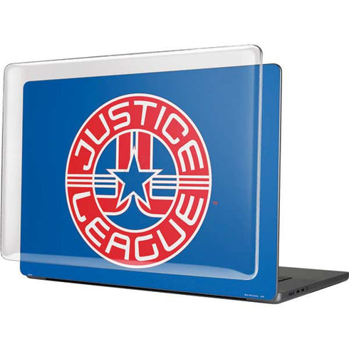 Justice League Emblem MacBook Pro 16in (2021-25) Case plus Skin