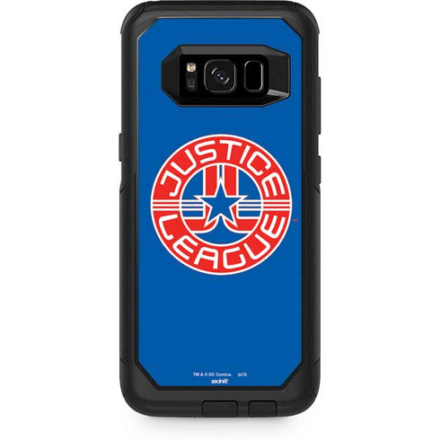 Justice League Emblem Otterbox Commuter Galaxy Skin