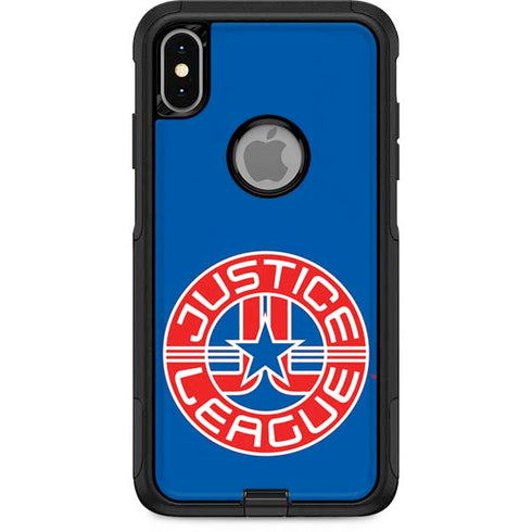 Justice League Emblem Otterbox Commuter iPhone Skin