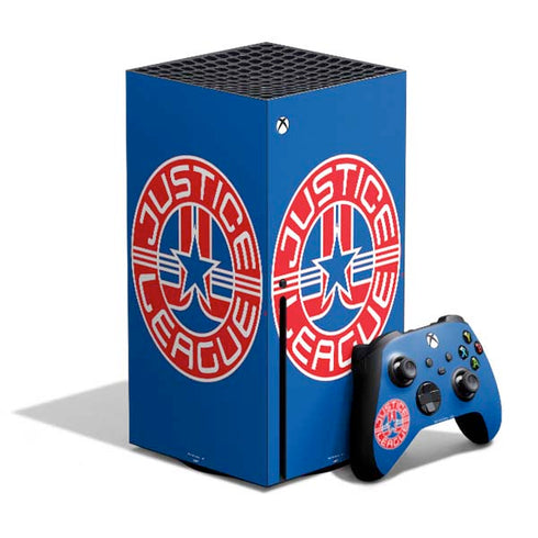 Justice League Emblem Xbox Series X Bundle Skin
