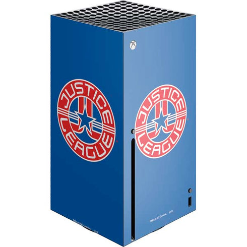 Justice League Emblem Xbox Series X Console Skin