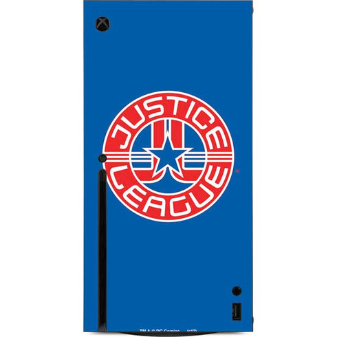 Justice League Emblem Xbox Series X Console Skin