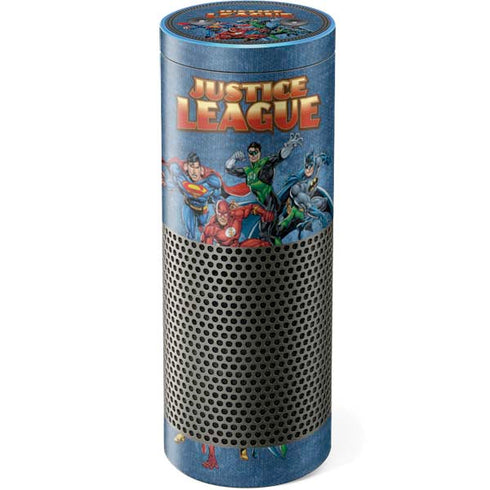 Justice League Action Pose Charcaters Amazon Echo Skin