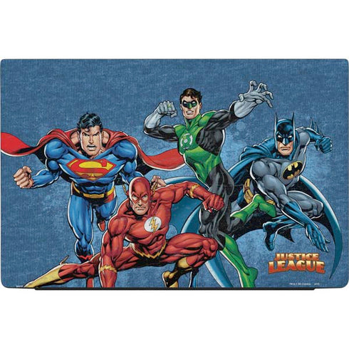 Justice League Action Pose Charcaters Dell Vostro Skin