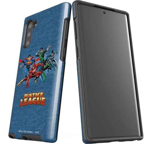 Justice League Action Pose Charcaters Galaxy Note 10 Pro Case