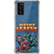 Justice League Action Pose Charcaters Galaxy Note20 5G Clear Case