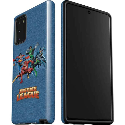 Justice League Action Pose Charcaters Galaxy Note20 5G Pro Case