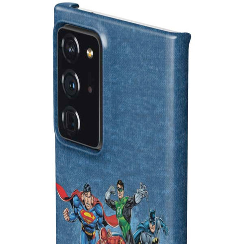Justice League Action Pose Charcaters Galaxy Note20 Ultra 5G Lite Case