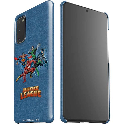 Justice League Action Pose Charcaters Galaxy S20 Lite Case