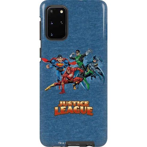 Justice League Action Pose Charcaters Galaxy S20 Plus Pro Case