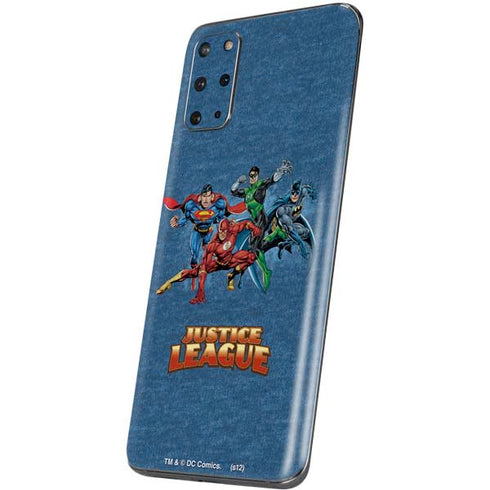Justice League Action Pose Charcaters Galaxy S20 Plus Skin