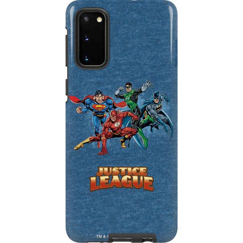 Justice League Action Pose Charcaters Galaxy S20 Pro Case