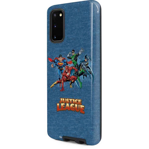 Justice League Action Pose Charcaters Galaxy S20 Pro Case