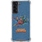Justice League Action Pose Charcaters Galaxy S21 5G Clear Case