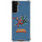 Justice League Action Pose Charcaters Galaxy S21 Plus 5G Clear Case