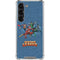 Justice League Action Pose Charcaters Galaxy S23 Clear Case