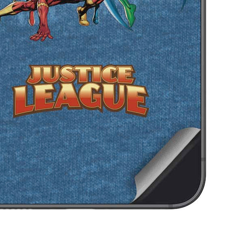 Justice League Action Pose Charcaters Galaxy S23 Skin