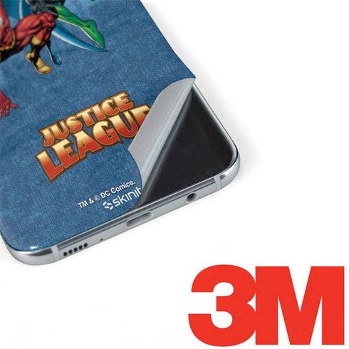 Justice League Action Pose Charcaters Galaxy S8 Skin