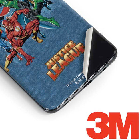 Justice League Action Pose Charcaters Galaxy S9 Plus Skin