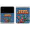 Justice League Action Pose Charcaters Galaxy Z Flip4 5G Skin