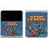 Justice League Action Pose Charcaters Galaxy Z Flip4 5G Skin