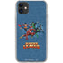 Justice League Action Pose Charcaters iPhone 11 Clear Case