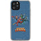 Justice League Action Pose Charcaters iPhone 11 Pro Clear Case