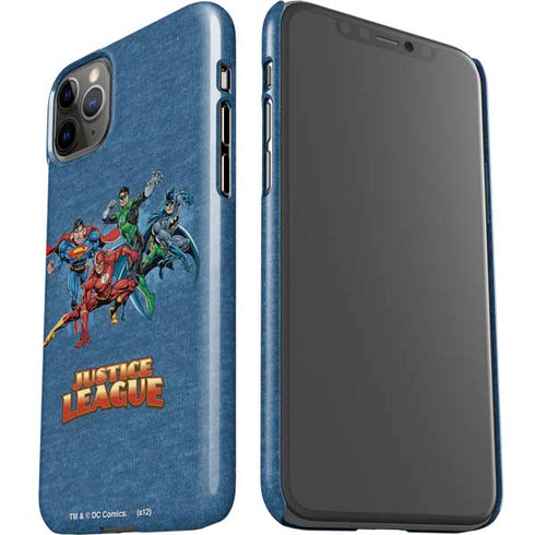 Justice League Action Pose Charcaters iPhone 11 Pro Max Lite Case