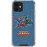 Justice League Action Pose Charcaters iPhone 12 Clear Case
