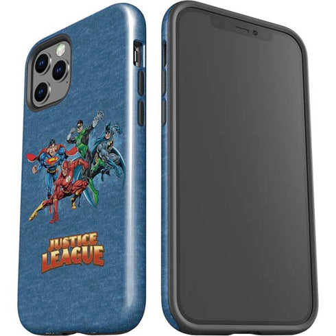 Justice League Action Pose Charcaters iPhone 12 Pro Max Impact Case