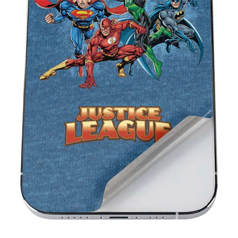 Justice League Action Pose Charcaters iPhone 12 Pro Skin