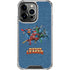 Justice League Action Pose Charcaters iPhone 13 Pro Clear Case