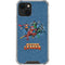 Justice League Action Pose Charcaters iPhone 14 Clear Case