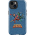 Justice League Action Pose Charcaters iPhone 14 Plus Impact Case