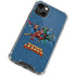 Justice League Action Pose Charcaters iPhone 14 Plus Clear Case