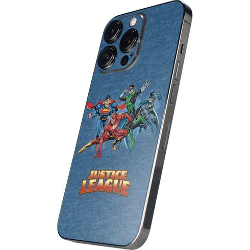 Justice League Action Pose Charcaters iPhone 14 Pro Max Skin