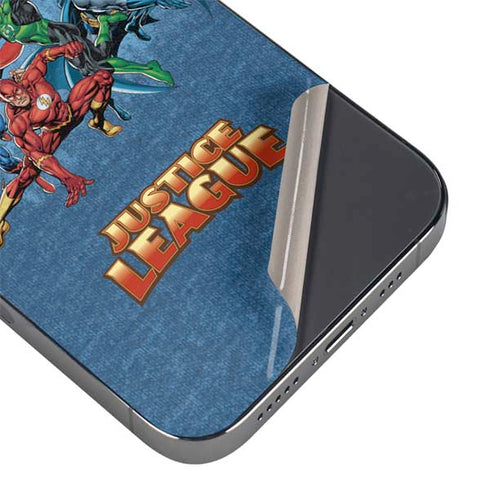 Justice League Action Pose Charcaters iPhone 14 Pro Max Skin
