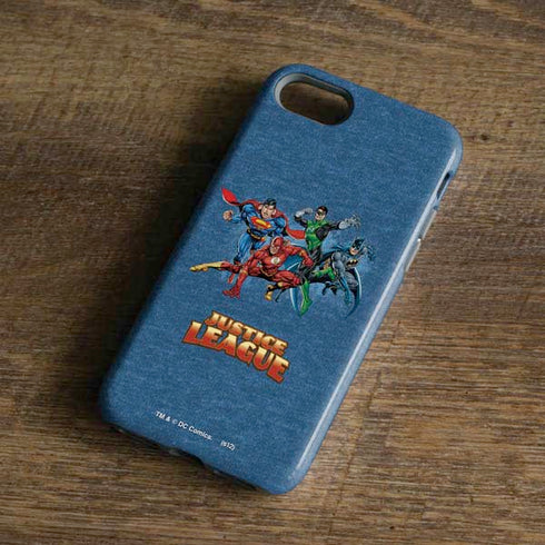 Justice League Action Pose Charcaters iPhone 7 Pro Case