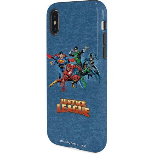 Justice League Action Pose Charcaters iPhone X Pro Case