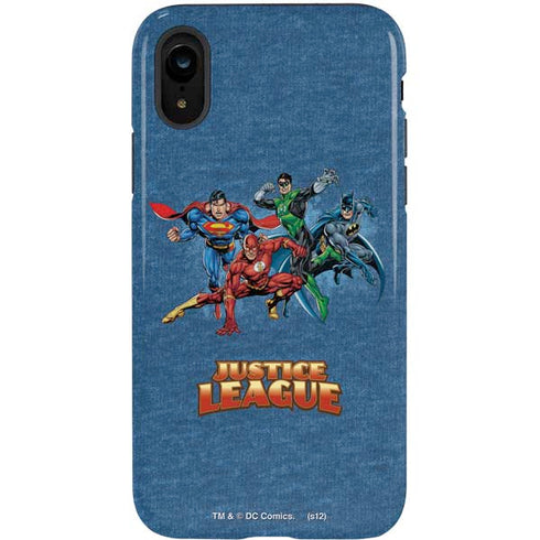 Justice League Action Pose Charcaters iPhone XR Pro Case
