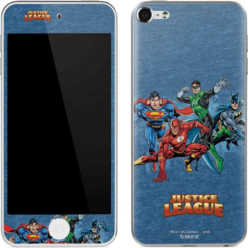 Justice League Action Pose Charcaters Apple iPod Skin