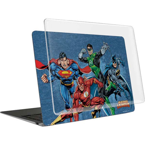 Justice League Action Pose Charcaters MacBook Air 15in (2023-2025) Case plus Skin