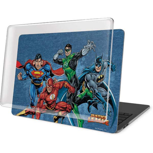 Justice League Action Pose Charcaters MacBook Pro 13in (2020) Case plus Skin