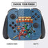 Justice League Action Pose Charcaters Nintendo Switch Bundle Skin