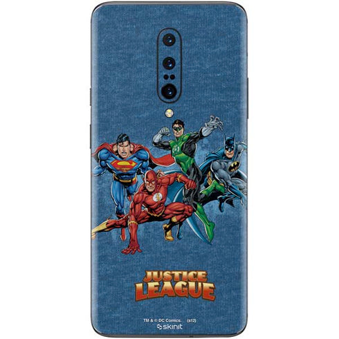 Justice League Action Pose Charcaters OnePlus 7 Pro Skin