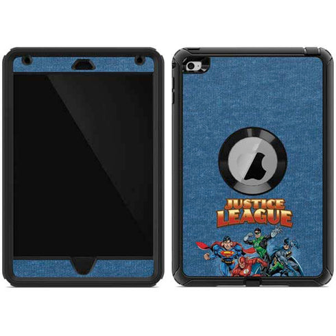 Justice League Action Pose Charcaters Otterbox Defender iPad Skin