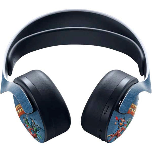 Justice League Action Pose Charcaters PULSE 3D Wireless Headset for PS5 Skin