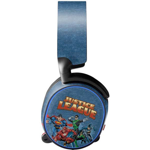 Justice League Action Pose Charcaters SteelSeries Arctis 5 Skin